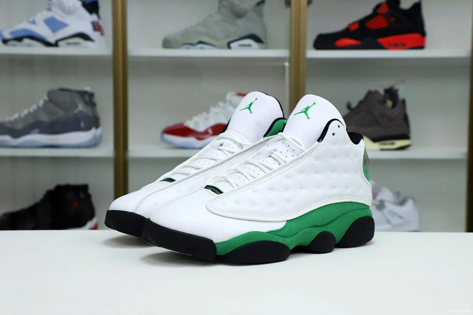 1st Kicks Shoes Kimikick GREEN” “LUCKY JORDAN Popular 13 2028 AIR DB6537- 1113